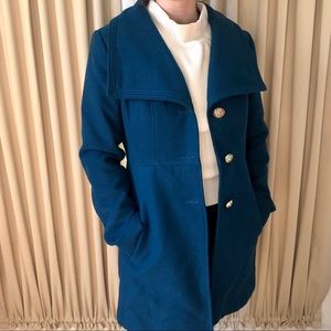 Beautiful Turquoise Winter Coat